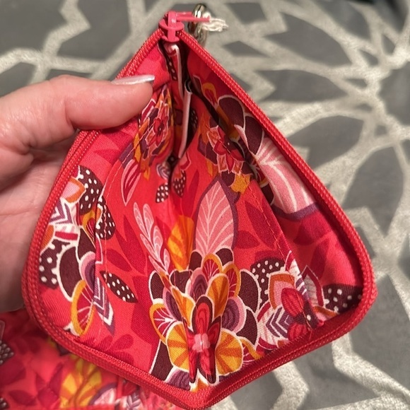 Stephanie Dawn NWT Dottie Pop Medium Cosmetic Bag & ID Wristlet Set - Picture 3 of 4